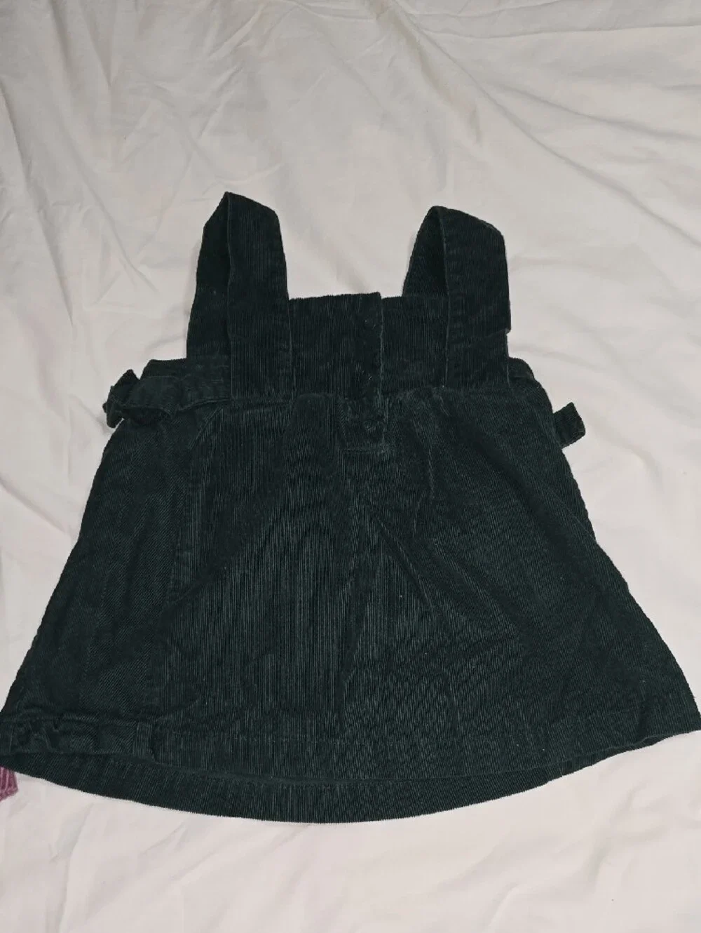 Carter's Corduroy Overall Skirts in Plum and Black